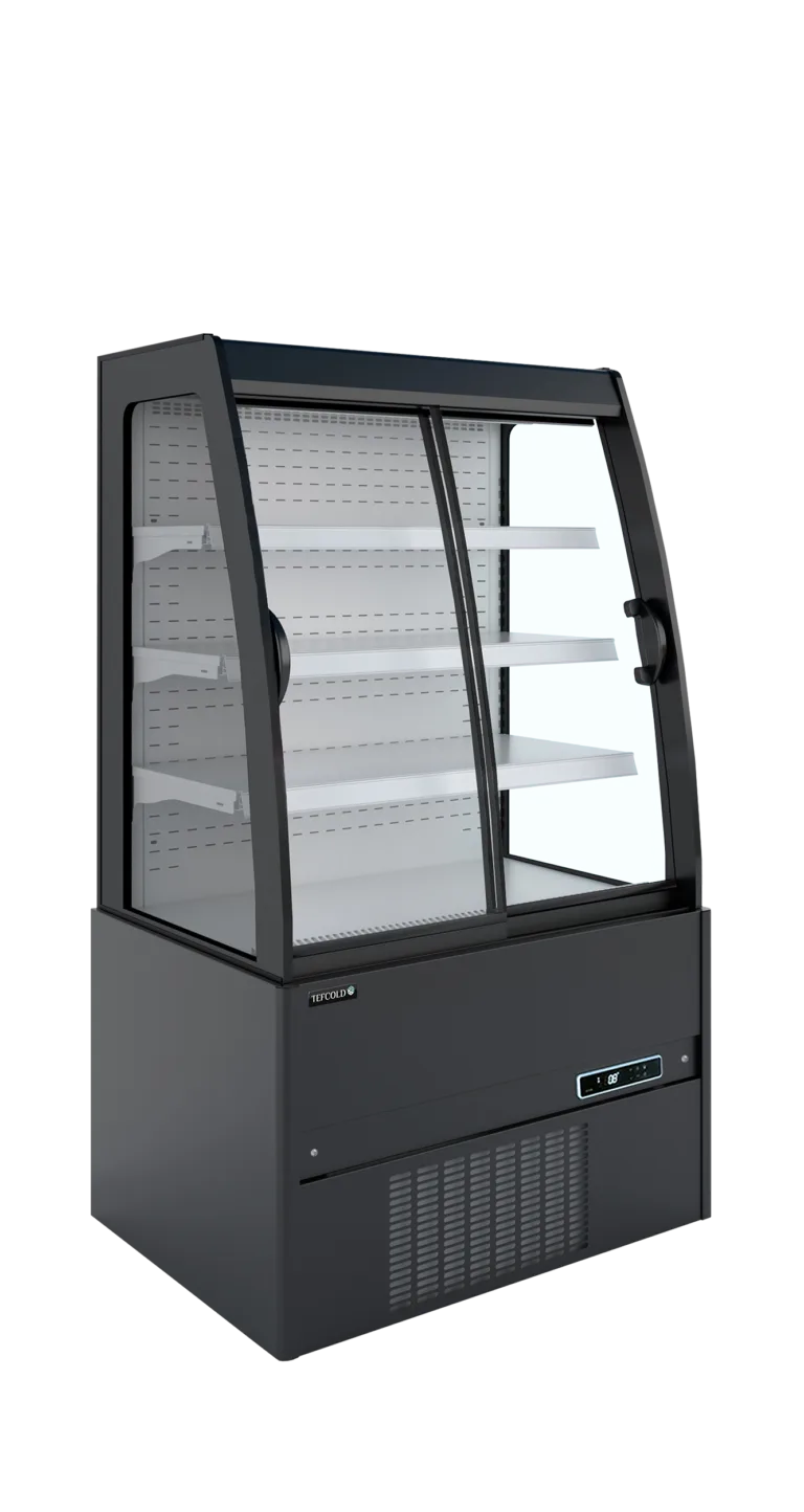 Lage wandkoeler met schuifdeuren MCWB90S Low LED