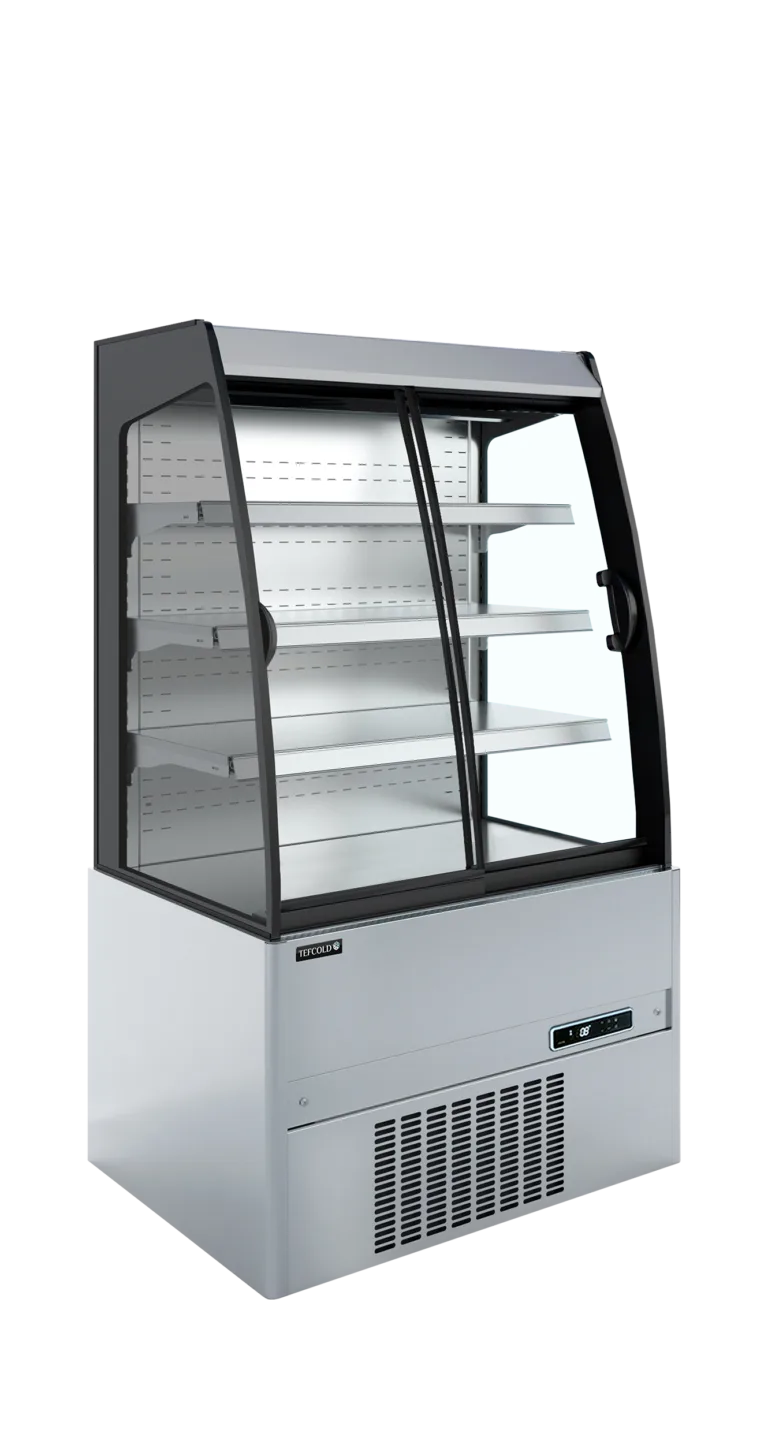 Lage wandkoeler met schuifdeuren MCX90S Low LED