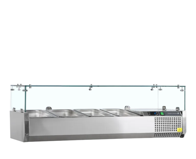 Opzetkoeling GN1/4 - Glas opkant VK33-120