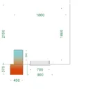 Vriesruimte (Compleet met monoblock) CRNF2121