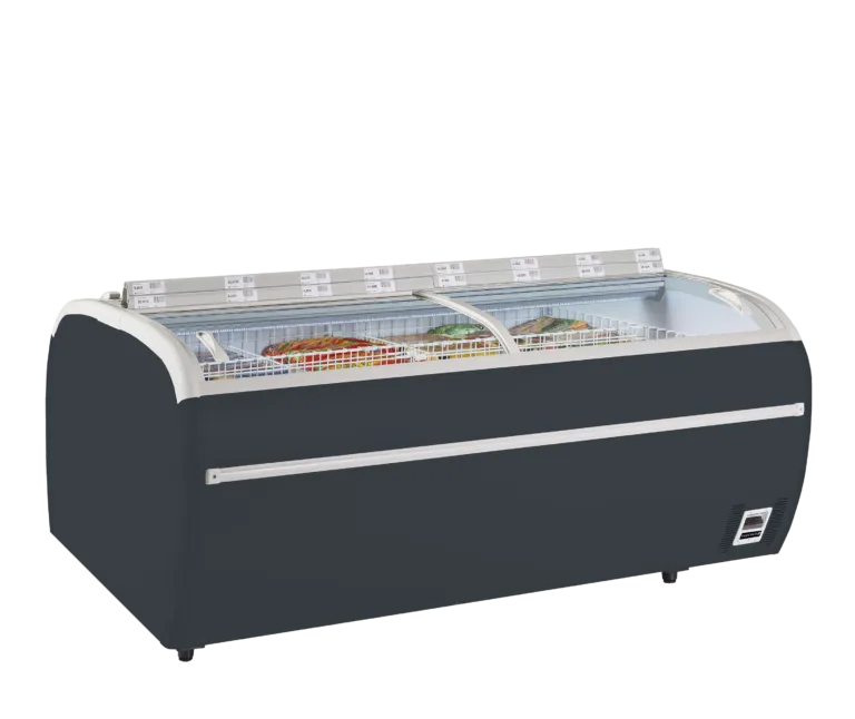 Antraciet supermarktkoeler/-vriezer TWIN 220A-CF