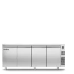 Geventileerde koelwerkbank 4 deurs GN1/1  - zonder koelgroep MASTER 4P/SG