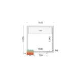 CRPF1515 Shelf Rack System Kit