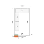 CRPF1527 Shelf Rack System Kit