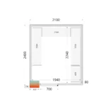 CRPF2124 Shelf Rack System Kit