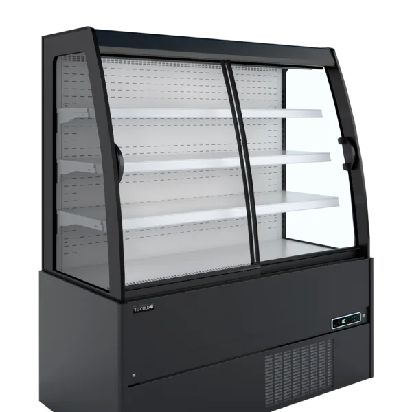 Lage wandkoeler met schuifdeuren MCWB150S Low LED