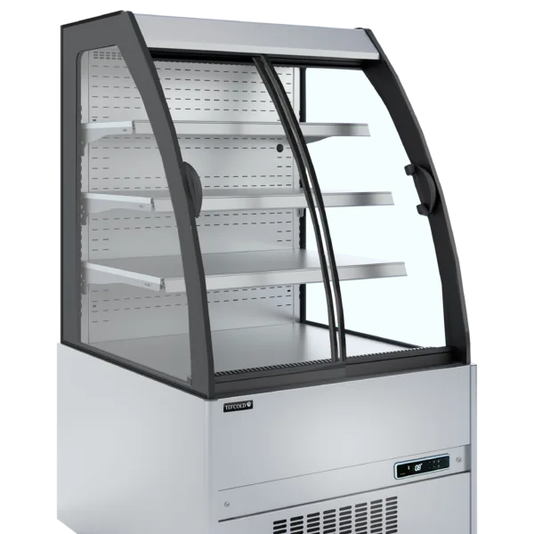Lage wandkoeler met schuifdeuren MC+X90S Low LED