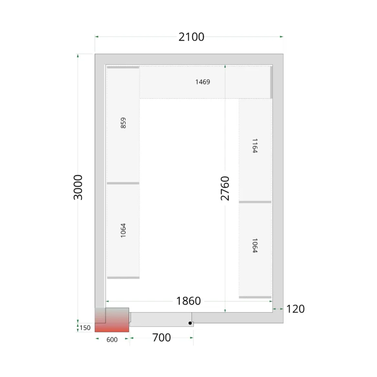 CRNF2130 Shelf Rack System Kit