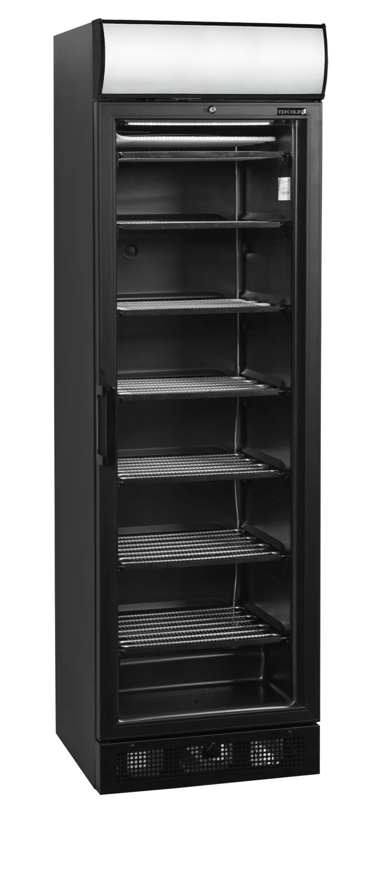 Vrieskast glasdeur UFSC371GCP Black