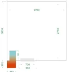 Vriesruimte (Compleet met monoblock) CRNF3030