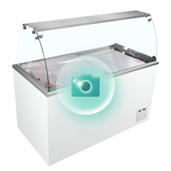 Vriezer voor schepijs IDA400-W1+