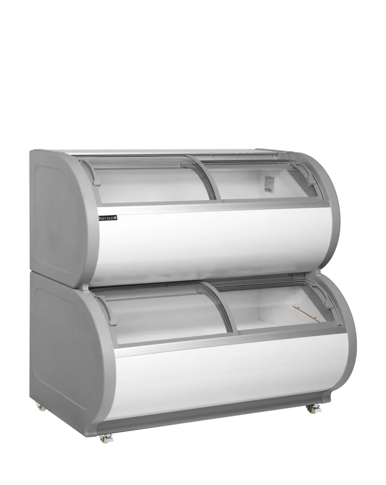 Displayvrieskast met twee niveaus TD500