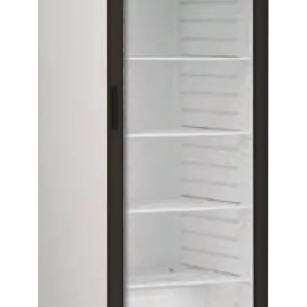Geventileerde neg. vitrine deurkader zwart DV40ZWART