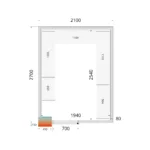 CRPF2127 Shelf Rack System Kit
