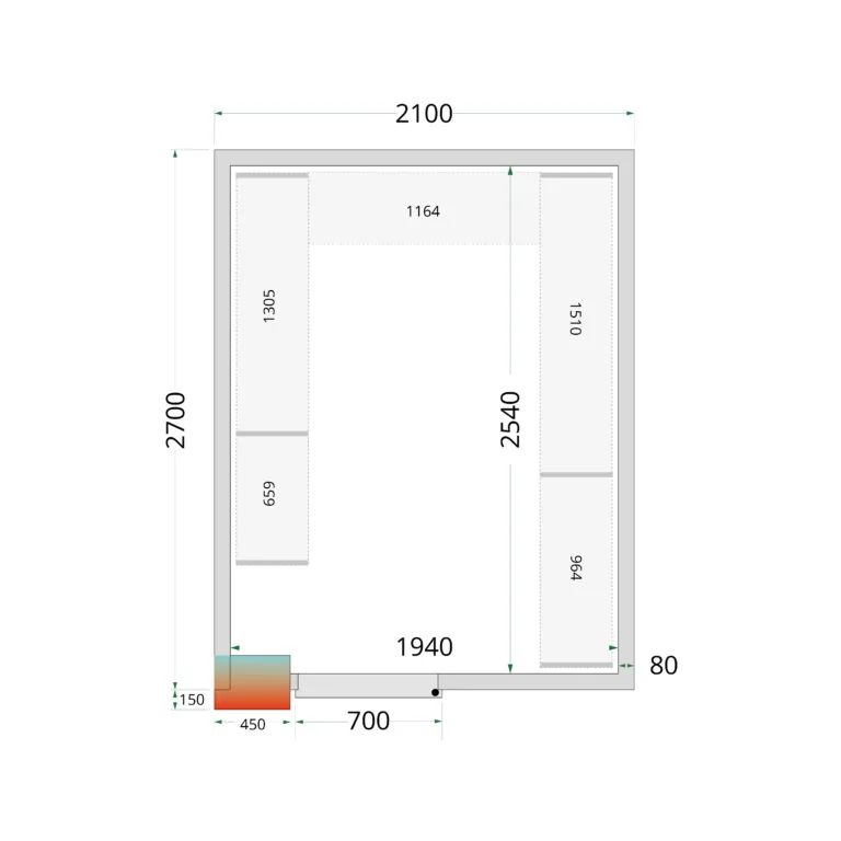 CRPF2127 Shelf Rack System Kit