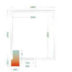 Koelruimte (Compleet met monoblock) CRPF2427