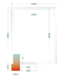 Koelruimte (Compleet met monoblock) CRPF2430