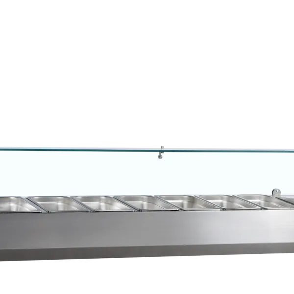 Opzetkoeling GN1/3 - Glas VK38-180