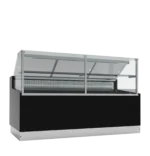 Statische zwarte koeltoonbank BRABANT 200B (STUA20/BLACK)