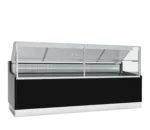 Statische zwarte koeltoonbank BRABANT 250B (STUA25/BLACK)