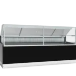 Statische zwarte koeltoonbank BRABANT 250B (STUA25/BLACK)