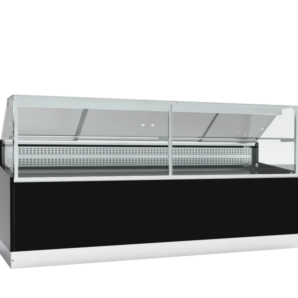 Statische zwarte koeltoonbank BRABANT 250B (STUA25/BLACK)