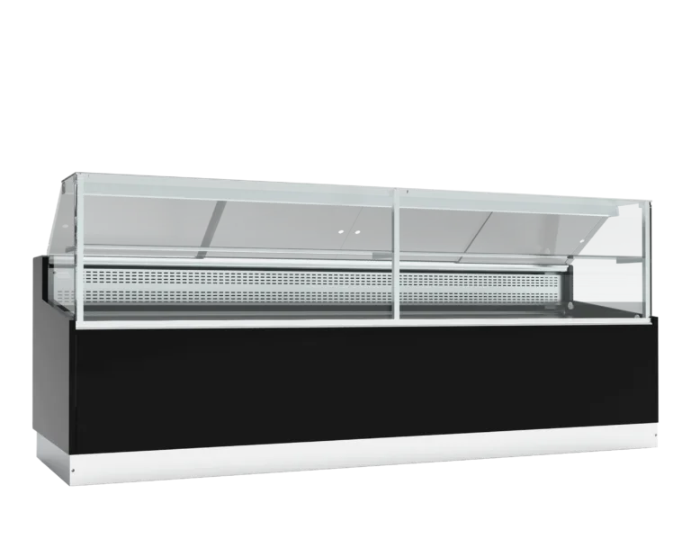Statische zwarte koeltoonbank BRABANT 300B (STUA30/BLACK)