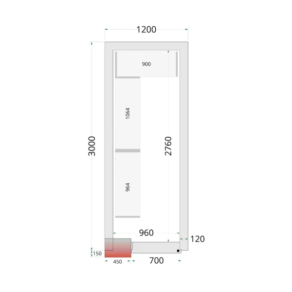CRNF1230 Shelf Rack System Kit