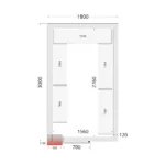 CRNF1830 Shelf Rack System Kit