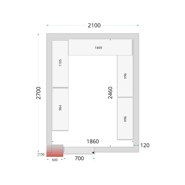 CRNF2127 Shelf Rack System Kit
