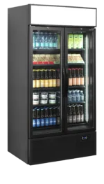 Zwarte displaykoeler FSC1000H BLACK - Afbeelding 2
