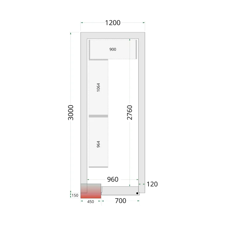 CRNF1230 Shelf Rack System Kit