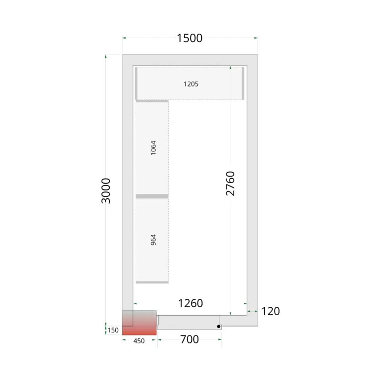 CRNF1530 Shelf Rack System Kit