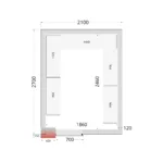CRNF2127 Shelf Rack System Kit