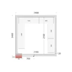 CRNF2424 Shelf Rack System Kit