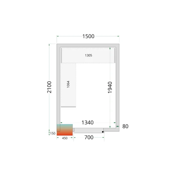 CRPF1521 Shelf Rack System Kit
