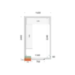 CRPF1524 Shelf Rack System Kit