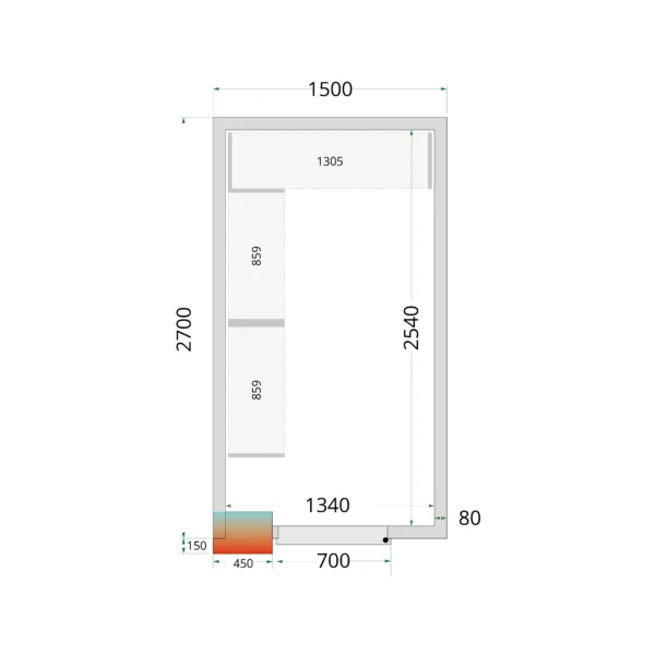 CRPF1527 Shelf Rack System Kit
