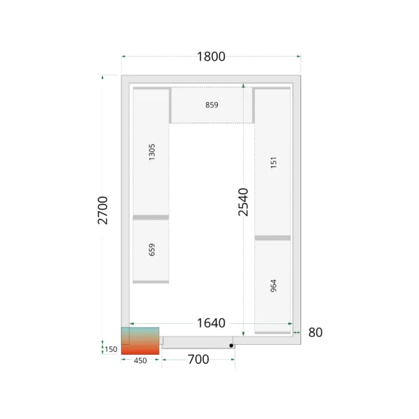 CRPF1827 Shelf Rack System Kit