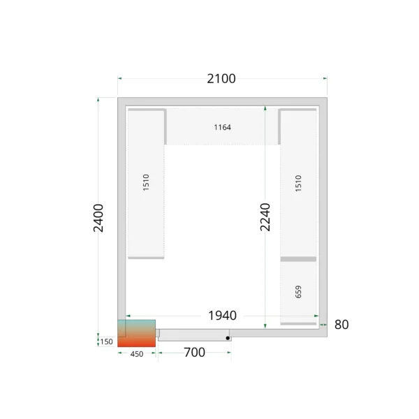 CRPF2124 Shelf Rack System Kit
